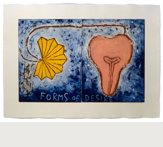 Etching. Forms of Desire